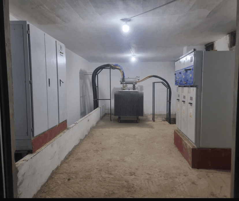 Medium voltage room